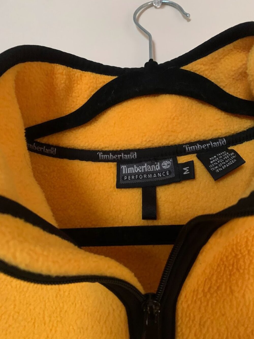 Timberland Yellow Fleece Vest - Picture 3 of 3